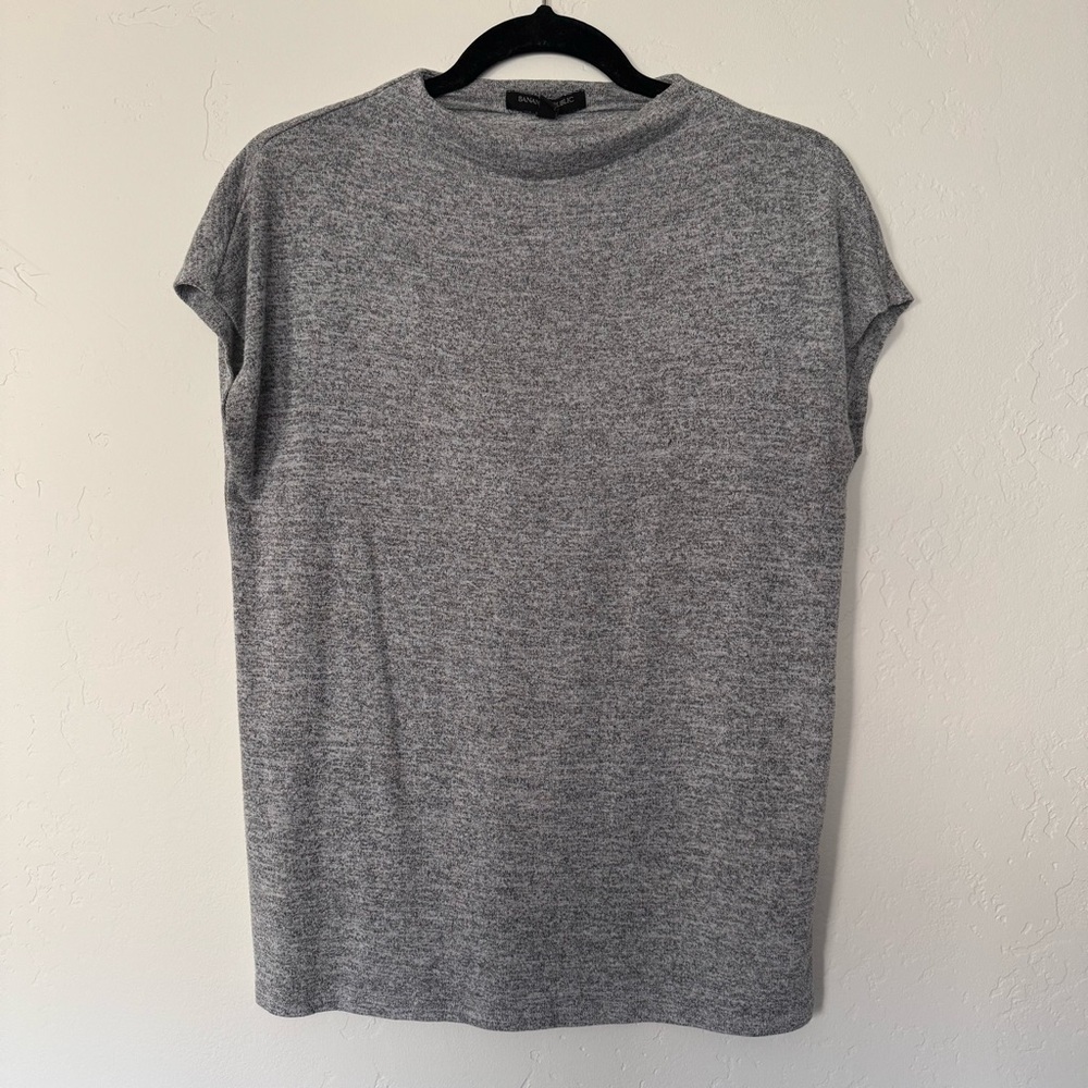 Banana Republic mock neck top